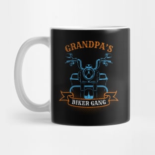 Grandpa's Biker Gang Father's Day Mug